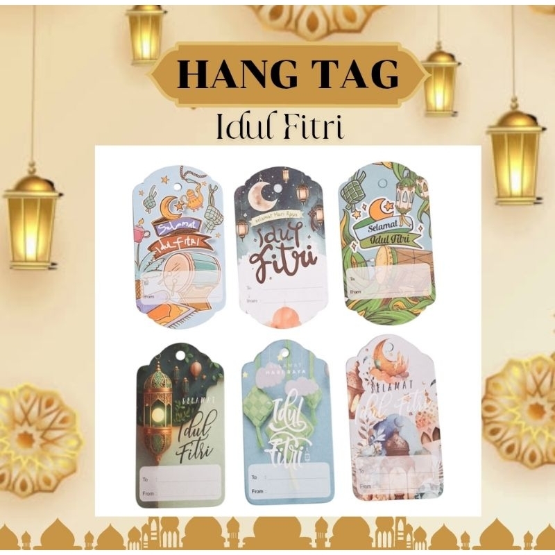 

DARIKHOSHOP❤️HANG TAG TAS HAMPERS LEBARAN IDUL FITRI