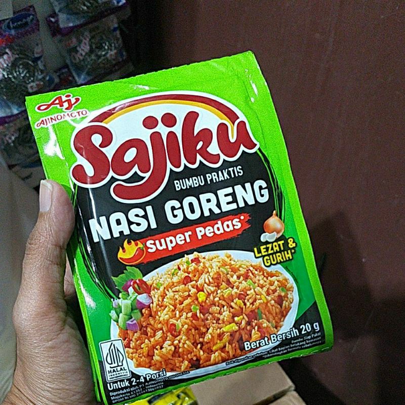 

Sajiku Bumbu Nasi Goreng Super Pedas Ecer