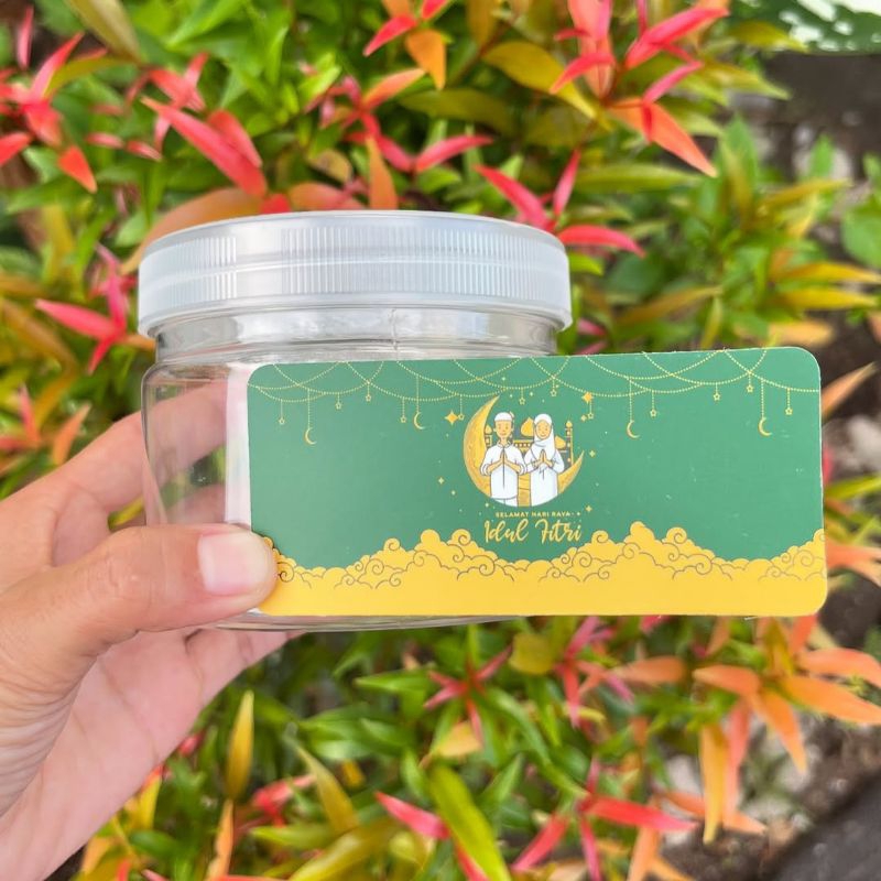 

Stiker Idul Fitri Kode IFP 2 Size 10x4,5cm