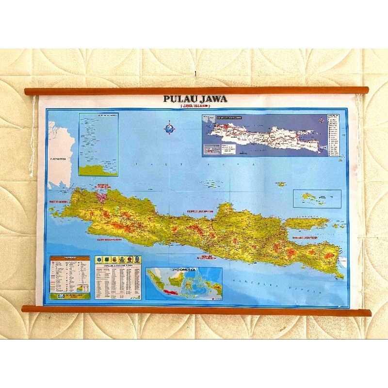 

Peta Bingkai Pulau Jawa Jumbo