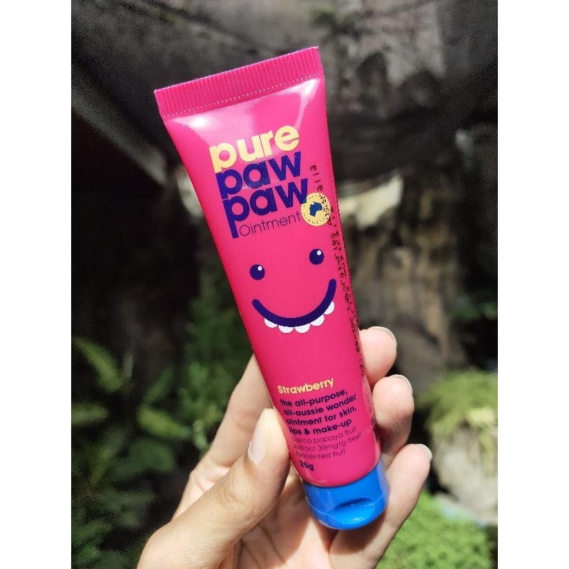[BACA DESKRIPSI❗] PURE PAWPAW Ointment Strawberry/Original 25g