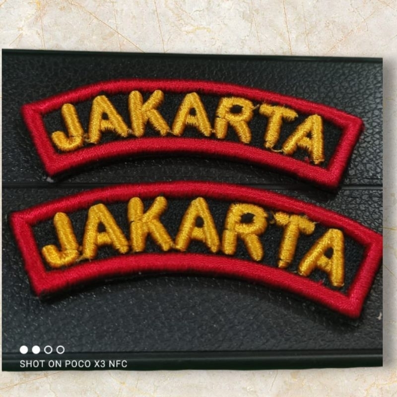 Bordir timbul lokasi jakarta