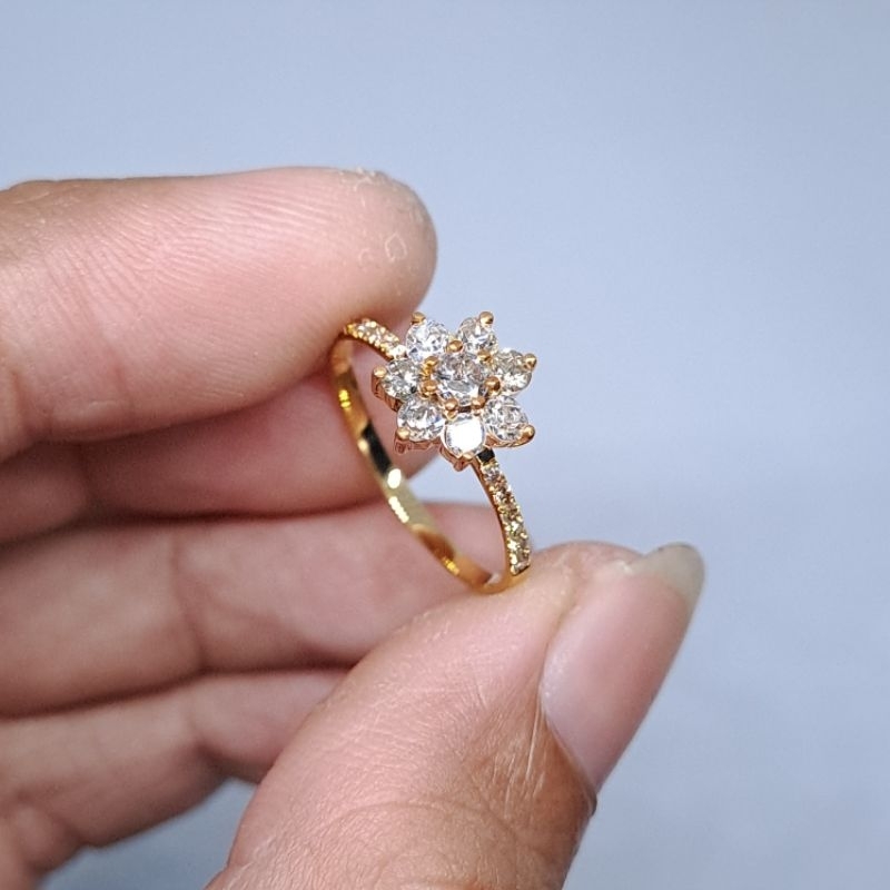 Cincin Emas Wanita Berlian Banjar