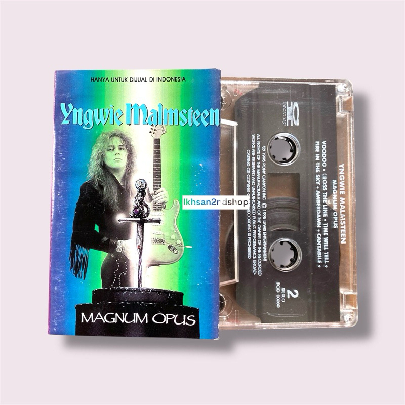 Kaset Pita Yngwie Malmsteen - Magnum Opus