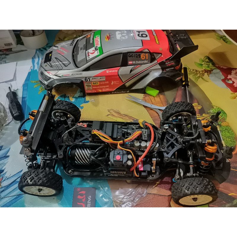 kit rc rally zd racing 1/10