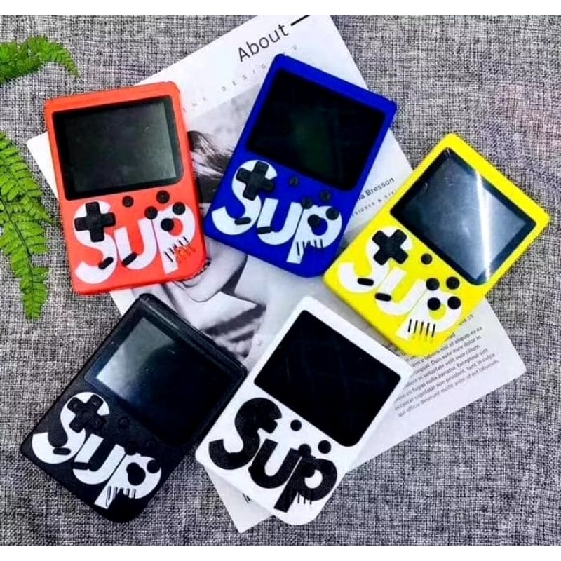 Game Boy Mini SUP LCD 3inch 400 Permainan Portable Gamebot - Gameboy / console Game Boy Connect TV /