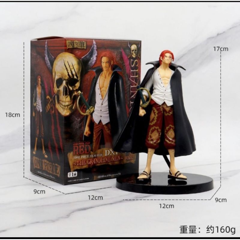 action figure one piece shanks red film