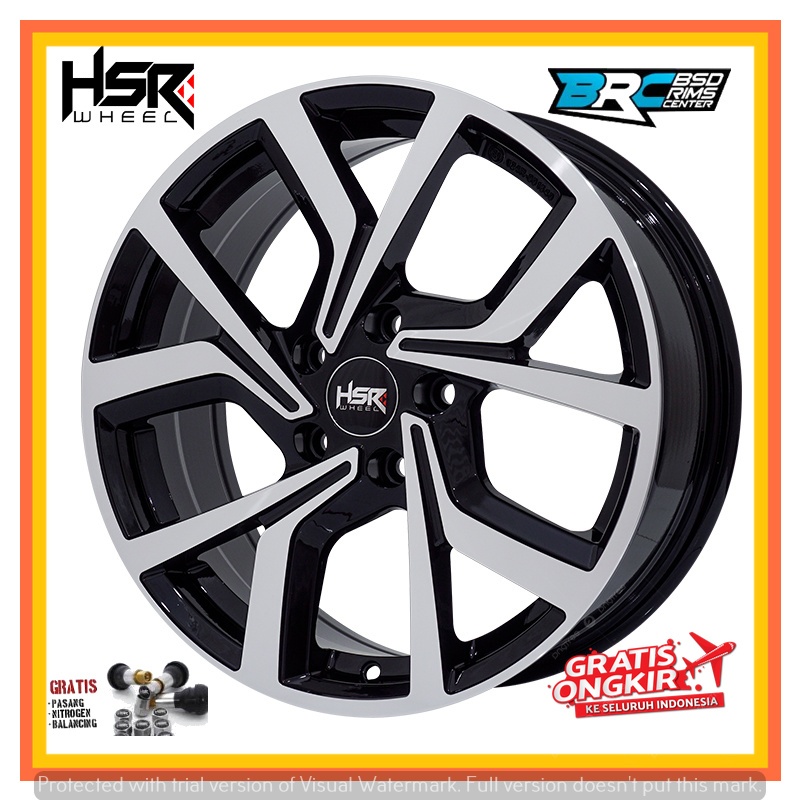 velg mobil mercy HSR WENDER R17 velg racing tangerang selatan