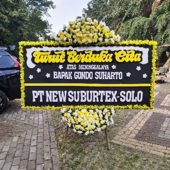 karangan bunga papan bandung , ucapan berduka