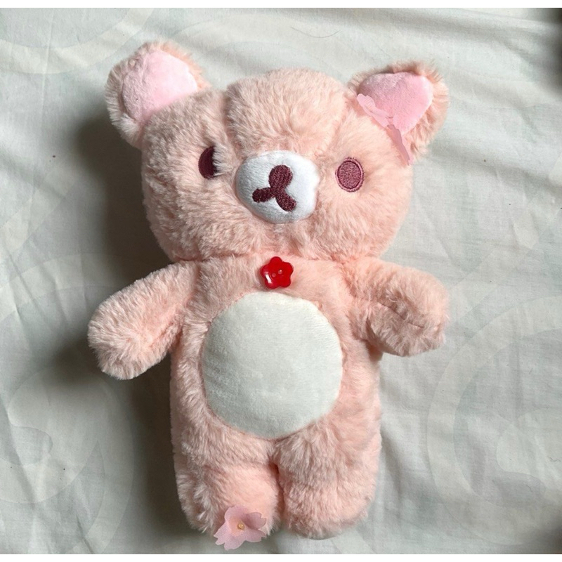 Rilakkuma Sakura Pink Plush + biaya adm