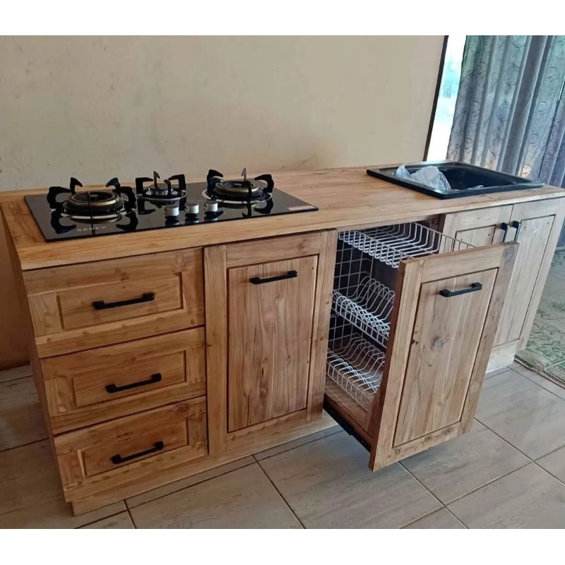 kitchen set kayu jati