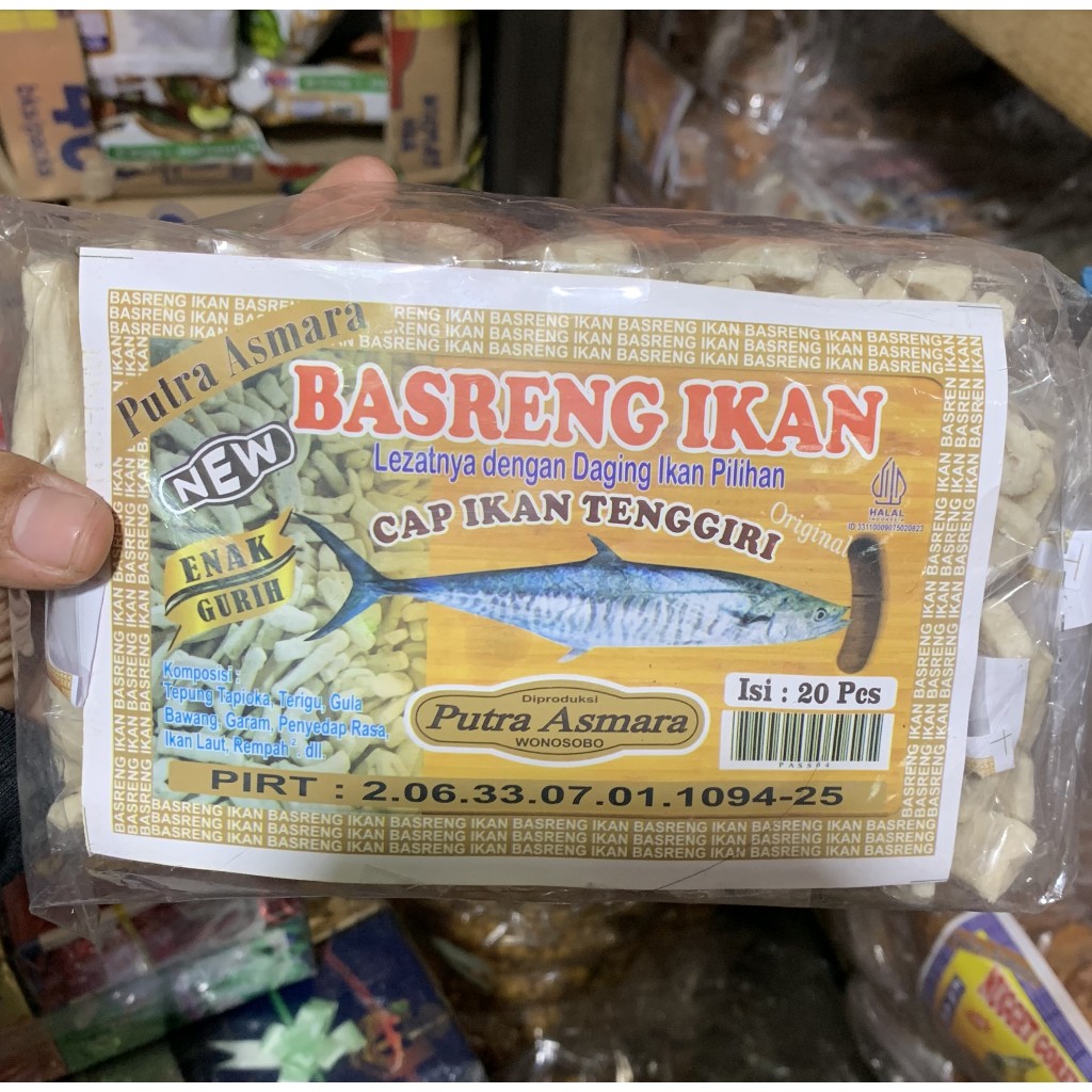 

Snack Basreng Ikan Original 1 pack isi 10 pcs