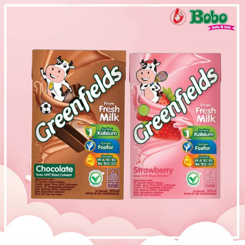 

Greenfields Milk 105ml - Susu UHT Anak