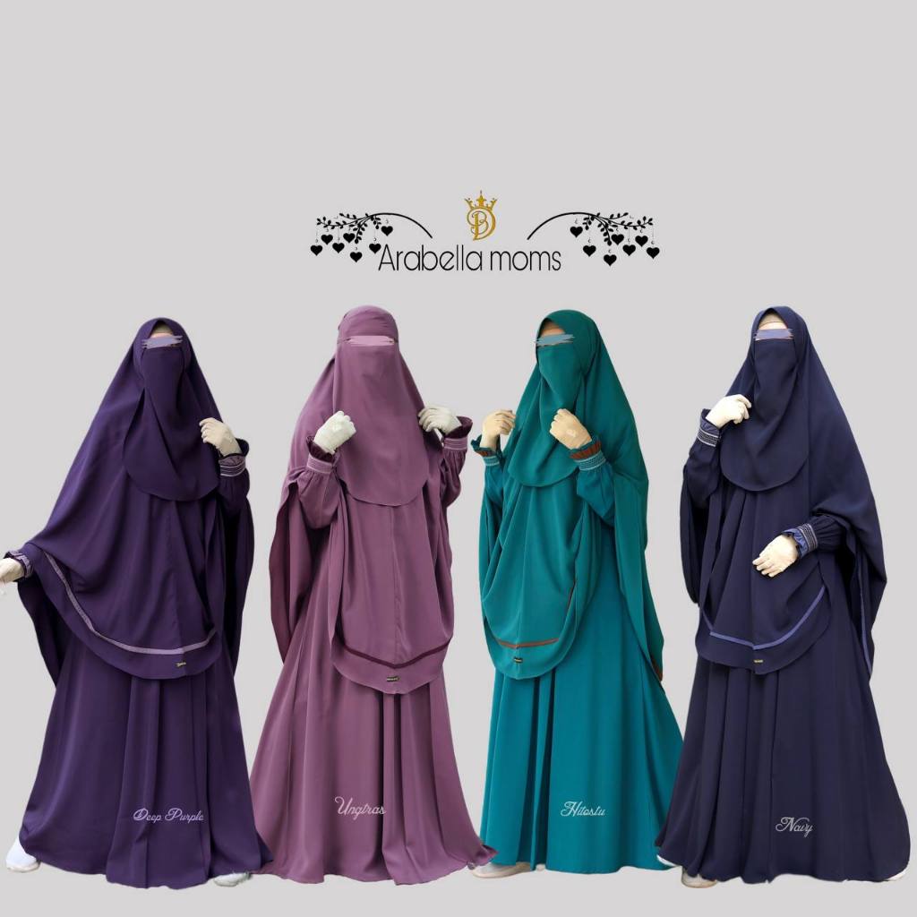 GAMIS SET SYARI WOLLPEACH BY DUTA BUSANA