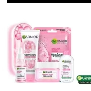 PAKET SKINCARE WAJAH GARNIER SAKURA
