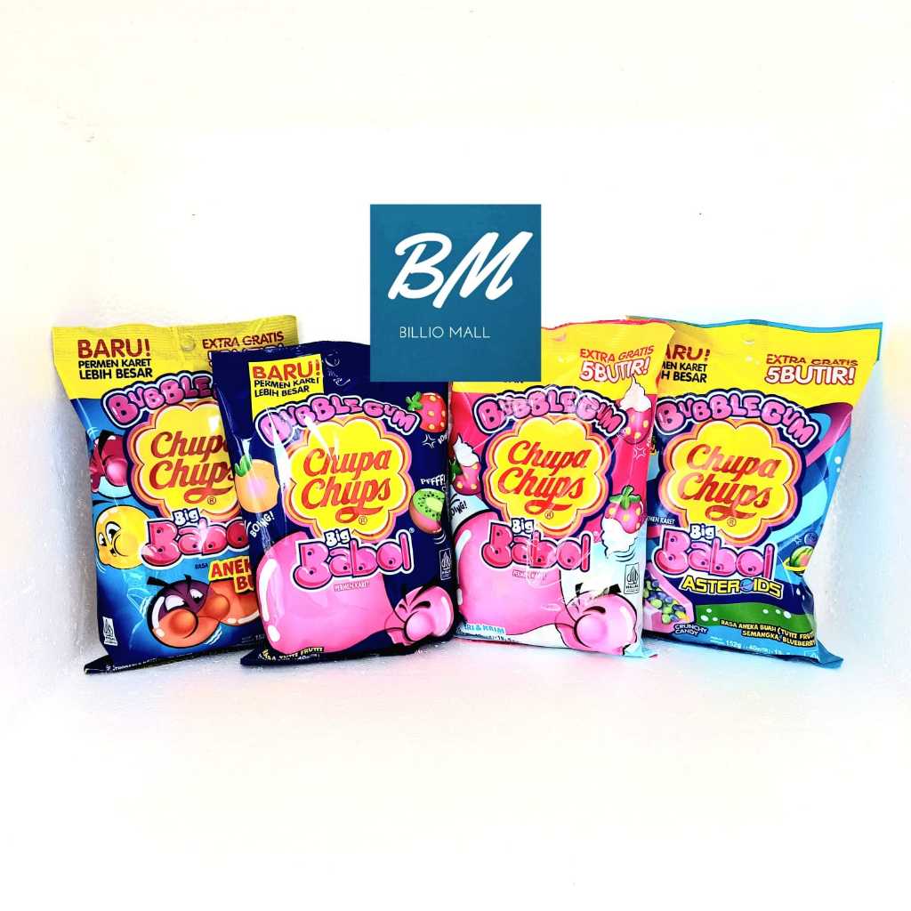 

Permen Karet Chupa Chups Big Babol Poch 152 gr