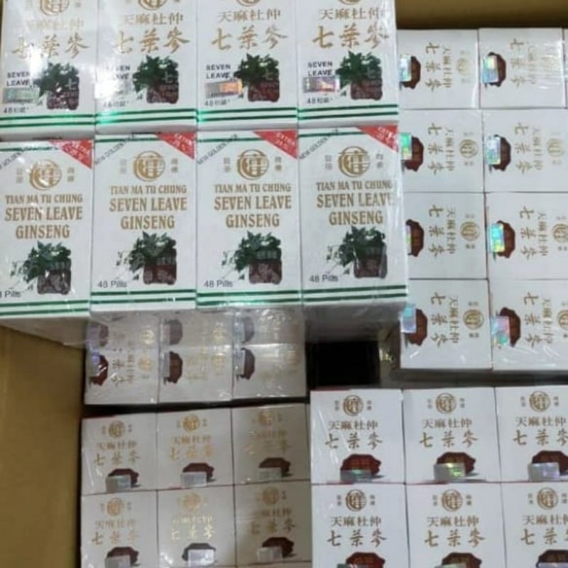 Asli Seven leave perlusin 12 pcs Seven Leave Ginseng asli 100%