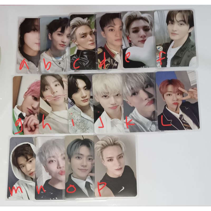 [BACA DESKRIPSI] photocard haechan mark starchatting ld fact check tc walk jeno gym kipas soundwave 