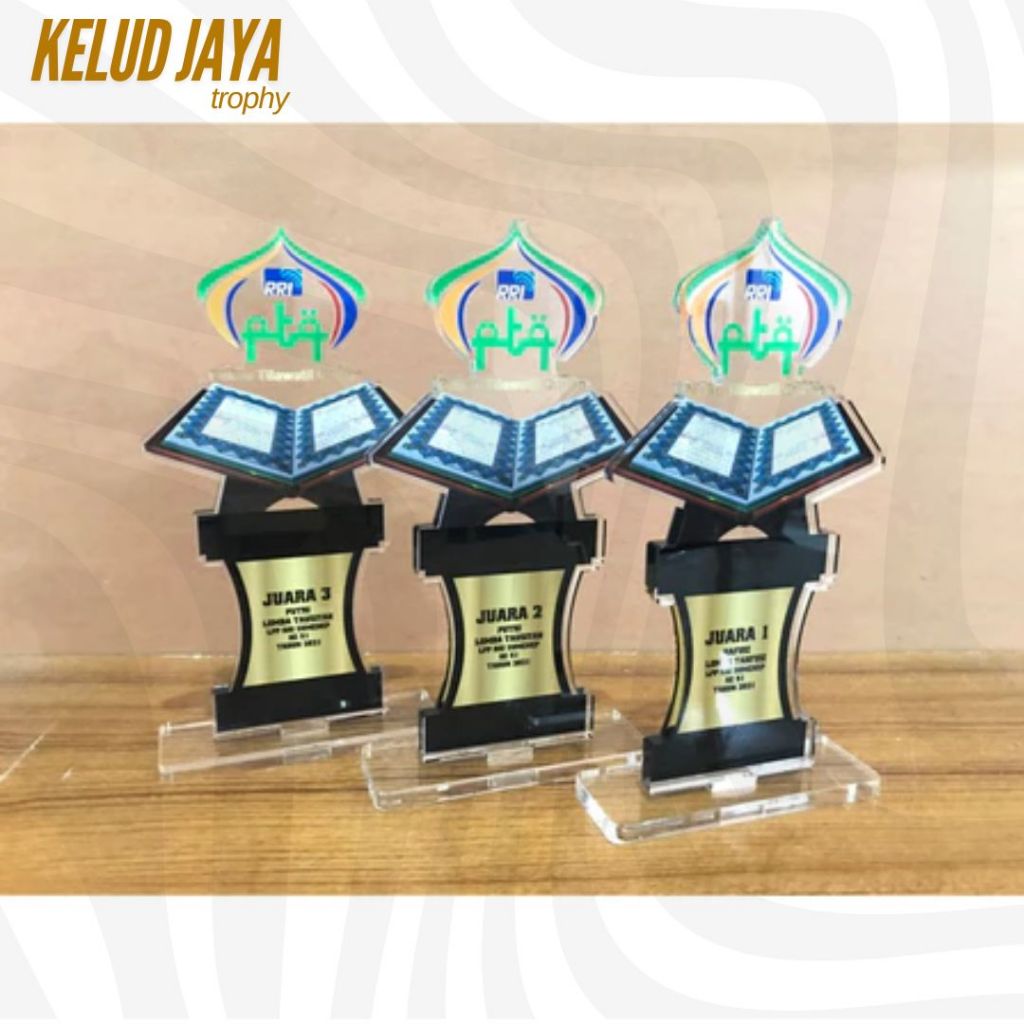Piala MTQ Plakat Al Quran Piala Lomba Islami Piala Anak