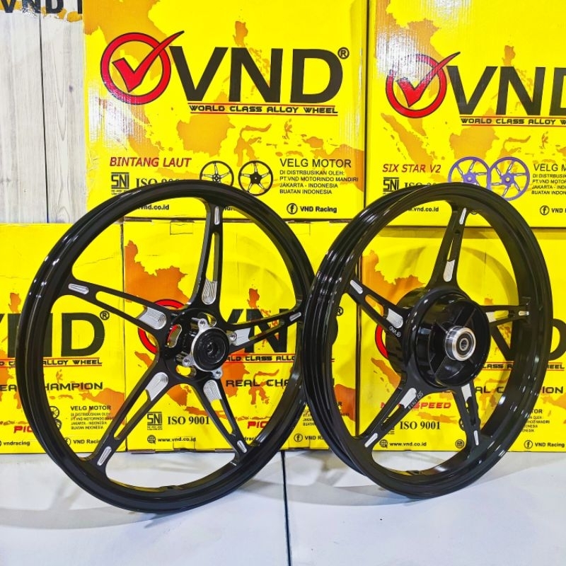 VND Velg Racing Bintang Laut 1.4 1.6 x 17 Jupiter, Fizr, Vega ZR, MX old