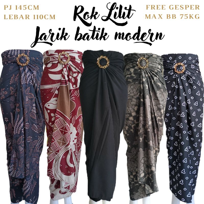 ROK LILIT BATIK | JARIK LILIT BATIK MODERN | ROK BATIK MODERN