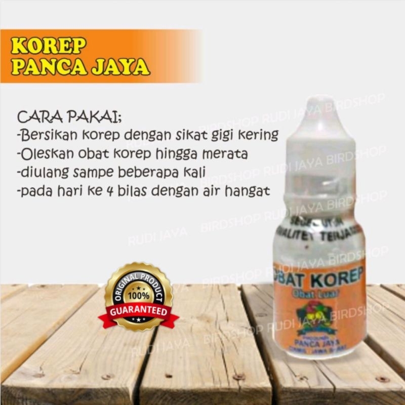 KOREP PANCA PER BOTOL OBAT AYAM PANCA JAYA SAKIT KURAP KOREB BURAS MUKA PUTIH DIJAMIN AMPUH MANJUR I
