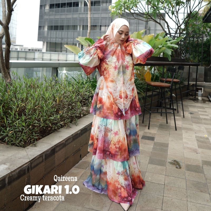GIKARI | QAIREENA | GAMIS WANITA