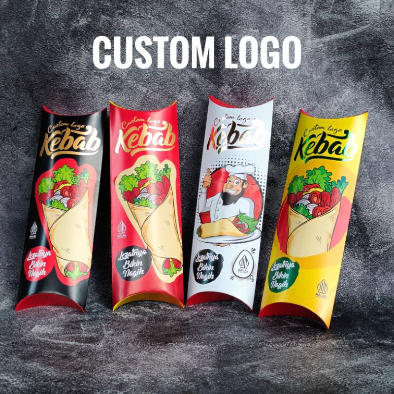 

Bungkus Kebab CUSTOM NAMA/LOGO - Lovopack