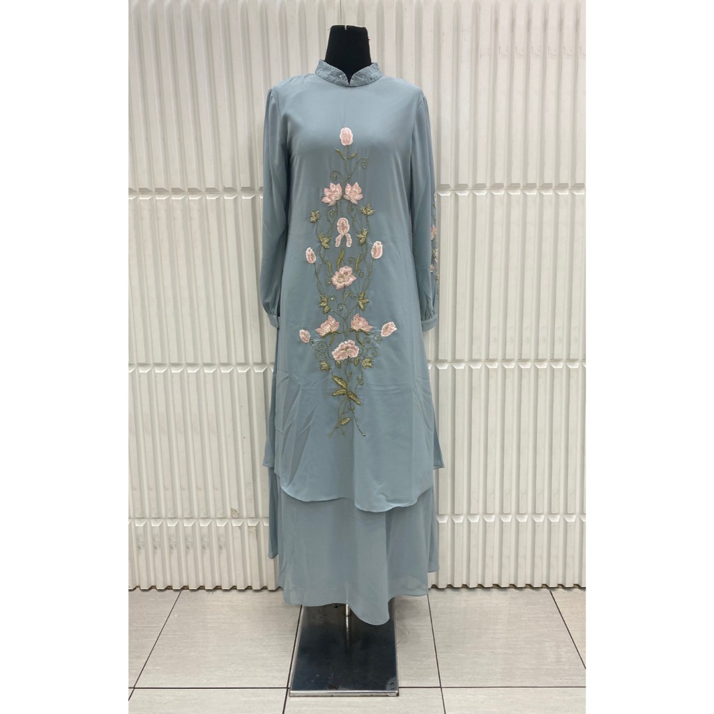 Gamis SO-369 Nesty Collection - Gamis Muslimah Wudhu Friendly, Dress Muslimah, Dress/Gamis Lebaran