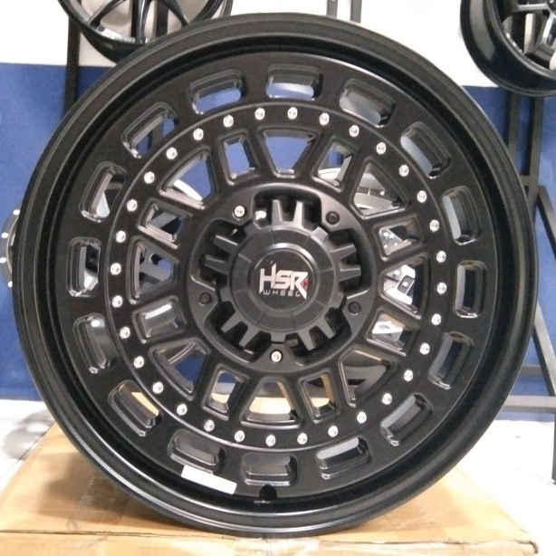 Velg mobil xpander R18 HSR MYTH08 warna hitam-velg mobil yaris cross new avanza inova zenix ring 18