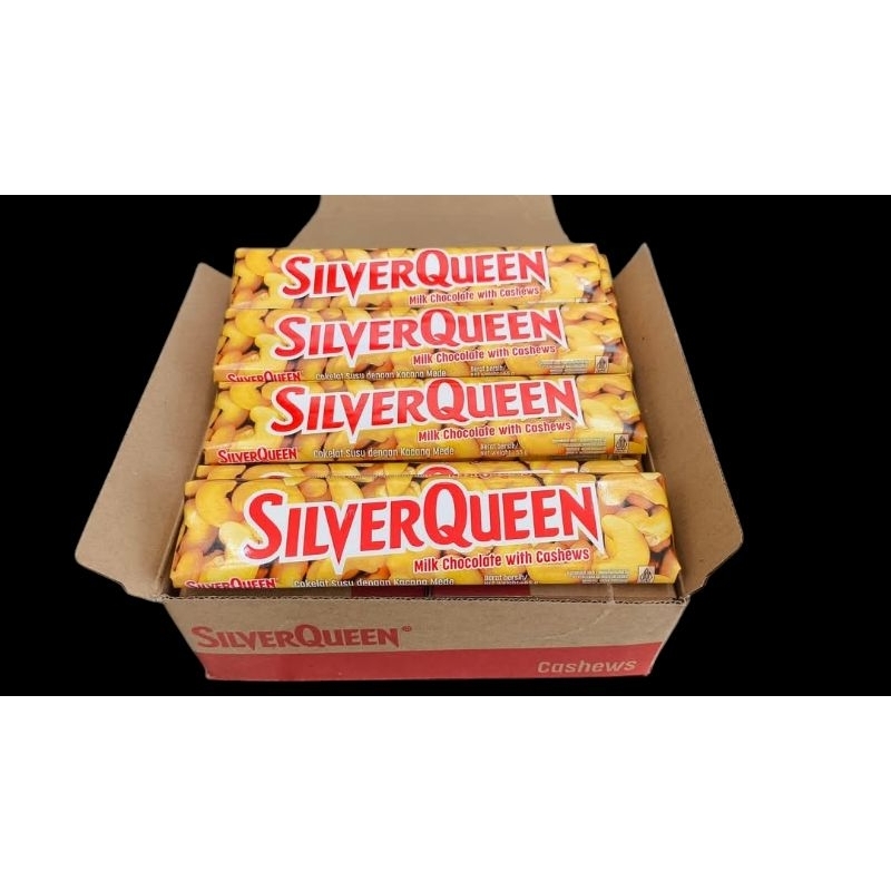 

SILVERQUEEN 58gr ISI 10 TERMURAH