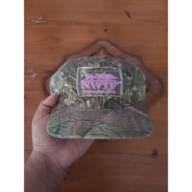 Topi Real Tree NWTF Camo Baseball Cap