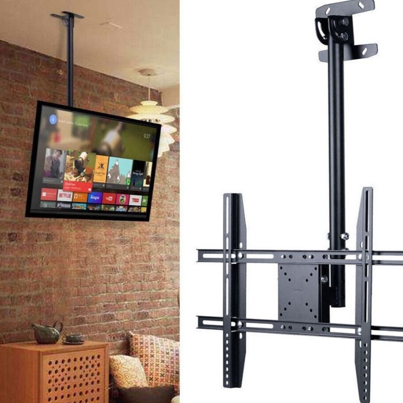 Bracket TV Yogies Ceiling 1 Set - Solusi Hemat Ruang untuk TV Anda