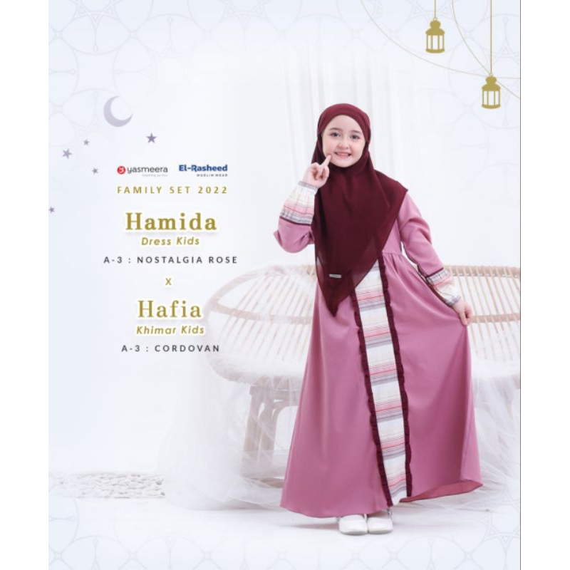 HAMIDAH DRESS KIDS BY YASMEERA