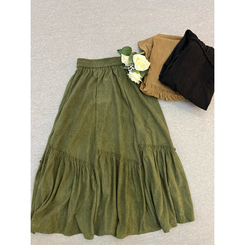 Rok corduroy import