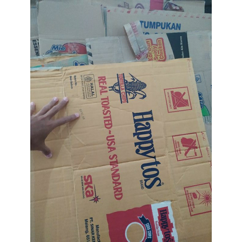 

Kardus Thrift Bahan Packing 1 Kg (Isi 3-4)