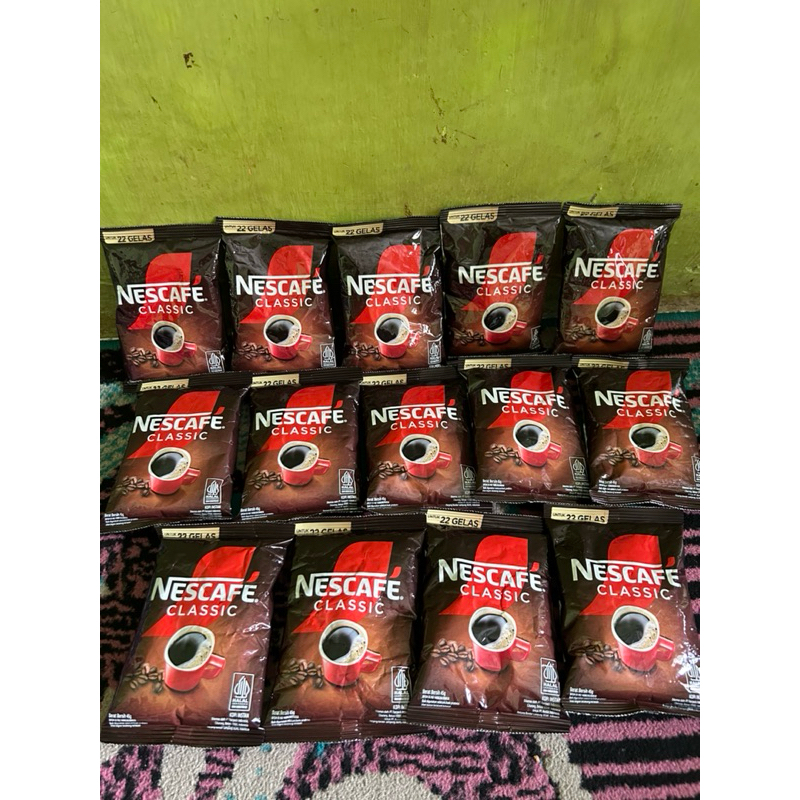 Nescafe Classic 22 gelas (Kemasan Baru)