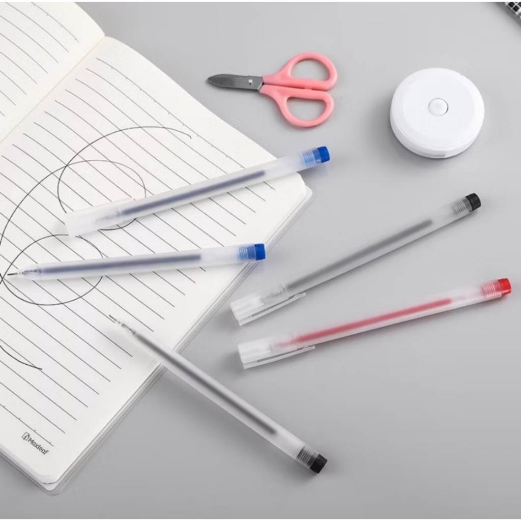 

Pulpen Gel 0.5mm Bolpoin Pena Pulpen Tinta Gel Cair Pena Transparant Pen Gel