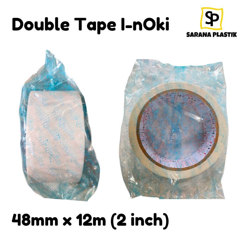 

Double Tape Inoki 2 Inch / 48mm x 12m | Super Kuat