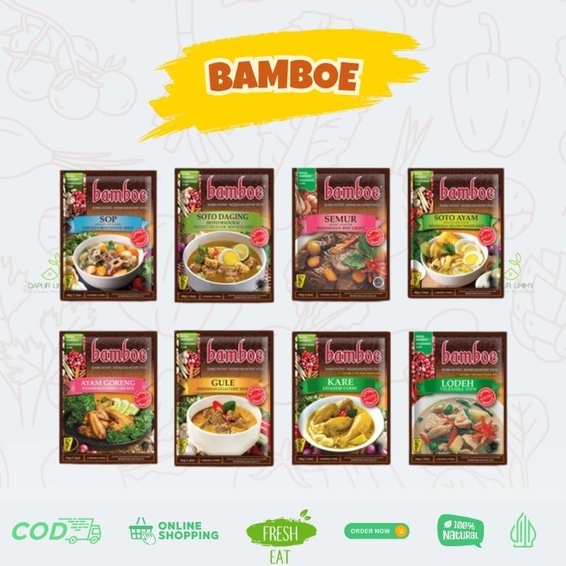 

BAMBOE • Bumbu Instan • All Varian