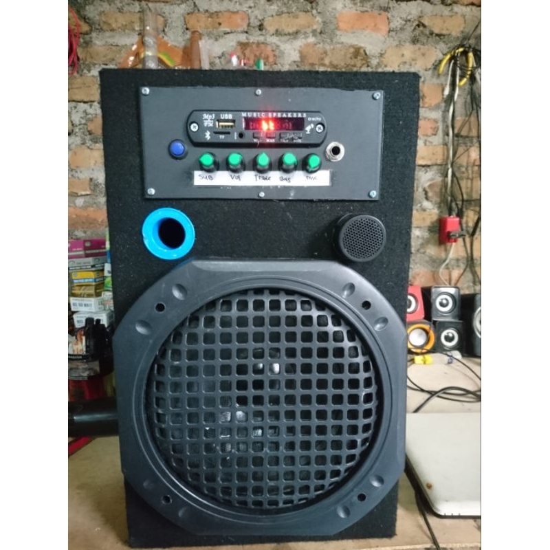 speaker aktif 8inch plus subwoofer karaoke