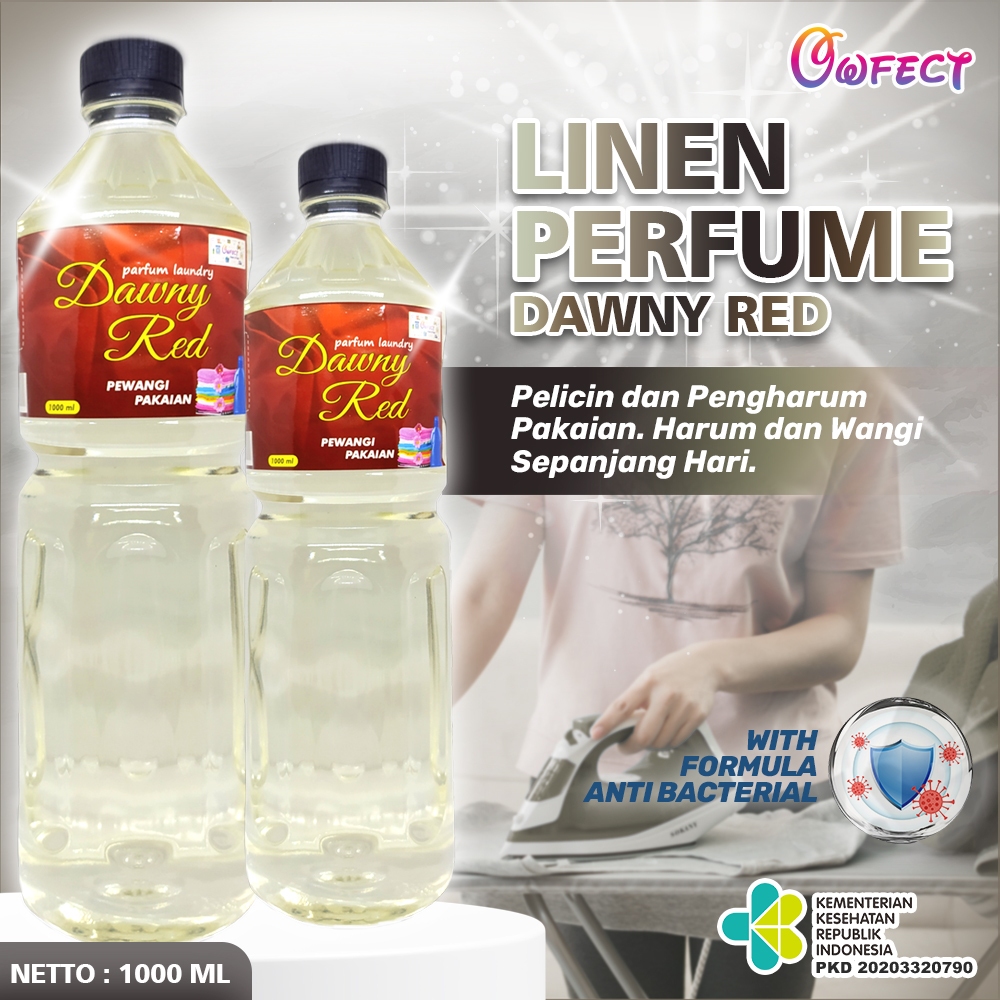 OWFECT Parfum Laundry D RED/Pewangi Pakaian laundry kemasan 1000ml