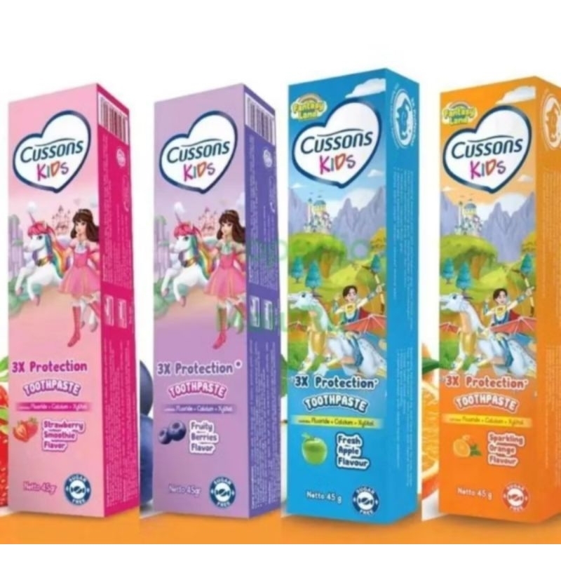 CUSSONS KIDS TOOTH PASTE 45gr - Pasta gigi Anak Cusson