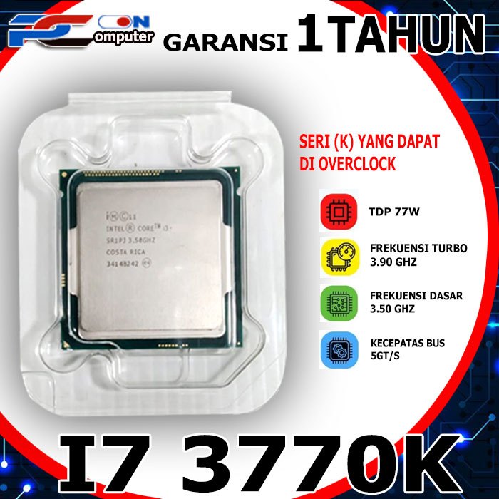 Prosesor Intel Core i7-3770K 3,90 GHz