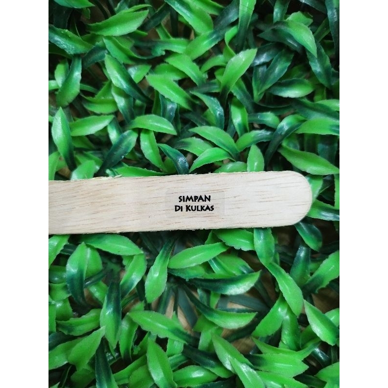 sticker transparan dingin Dan simpan kulkas MINI 100 pcs