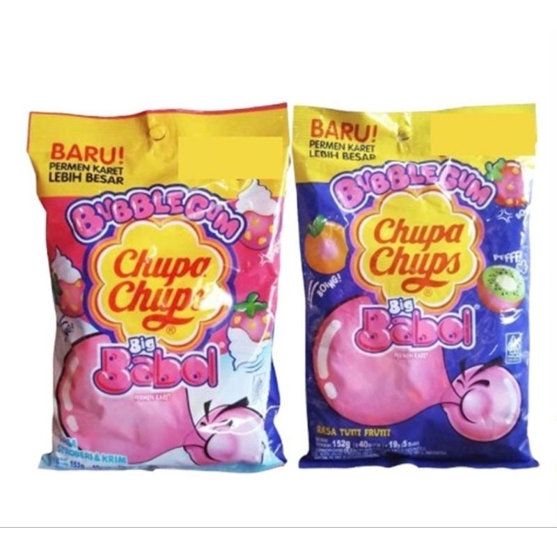 

Chupa Chups Big Babol Permen Karet Bag 152 gram