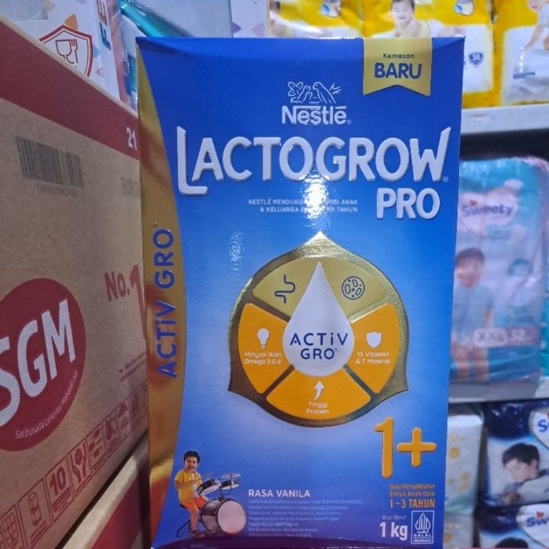 

Lactrogrow 1-3 Tahun 1kg