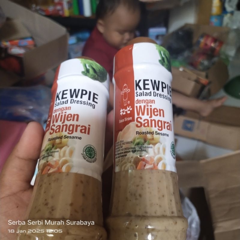 

kewpie saus siram salad dressing wijen sangrai