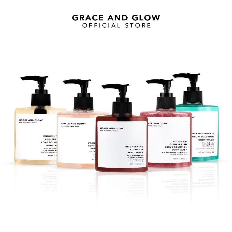 𝐌𝐢𝐬𝐲𝐚 - Grace and Glow Body Wash - Sabun Badan 400 Ml