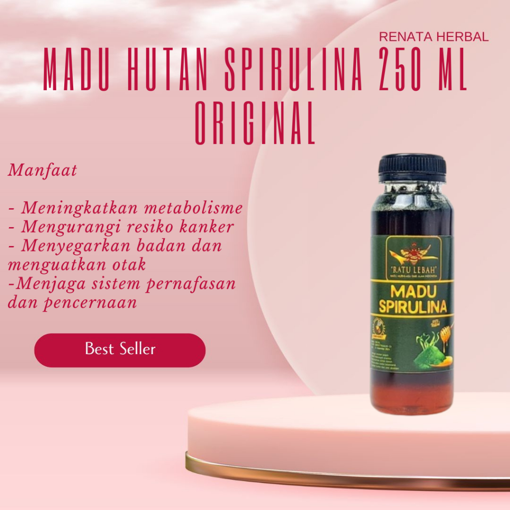 

Madu Hutan Spirulina 250 ml Asli Murni